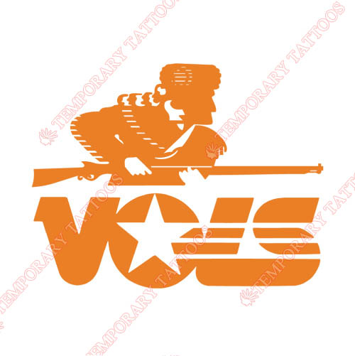 Tennessee Volunteers Customize Temporary Tattoos Stickers NO.6473